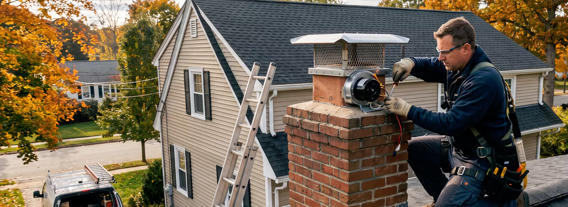Chimney Fan Repair Levittown, PA