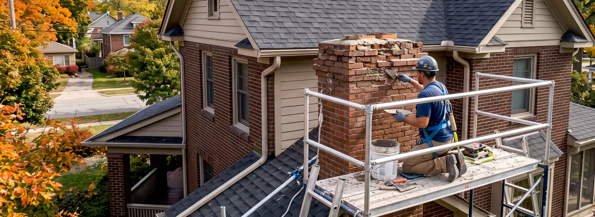 Chimney Masonry Repair in Levittown, PA