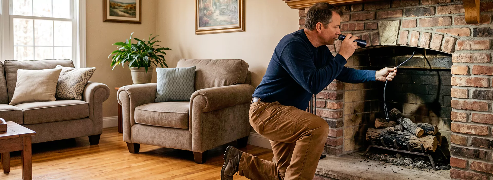 Fireplace Inspection Levittown, PA