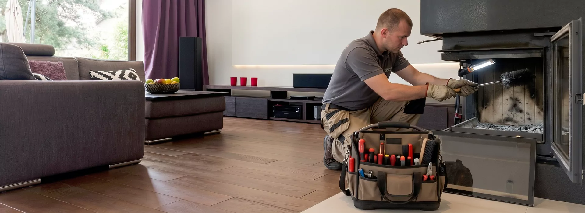 Fireplace Restoration in Levittown