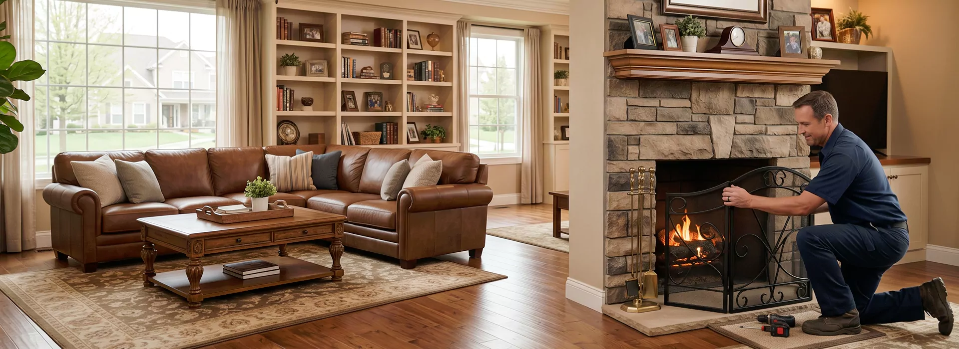 Fireplace Screen Installation Levittown, PA