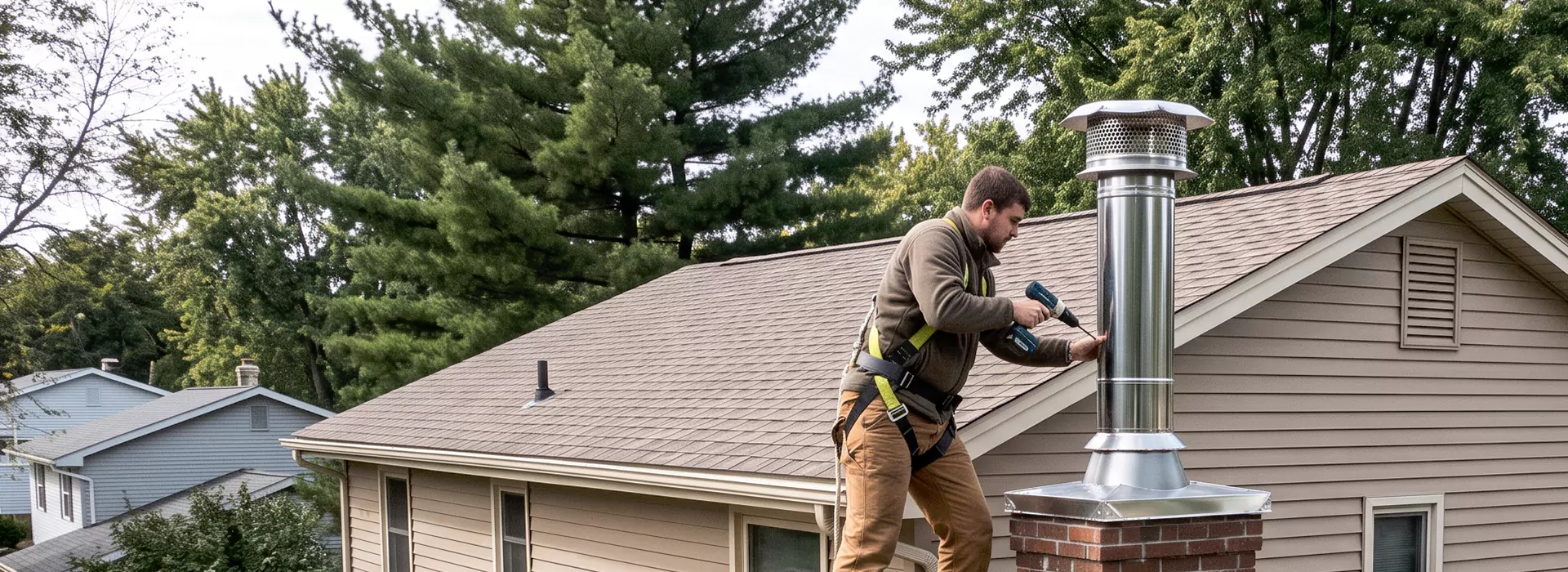 Wood Stove Chimney Services Levittown