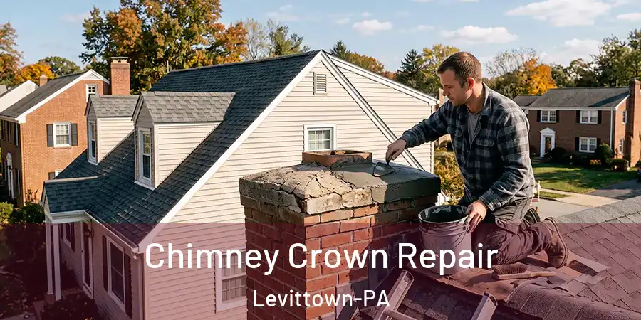 Chimney Crown Repair Levittown-PA
