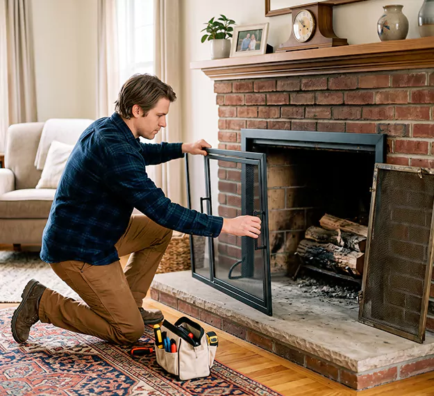 Certified Fireplace Screen Replacement Company: Your Local Fireplace Cover Replacement Team in Levittown, PA