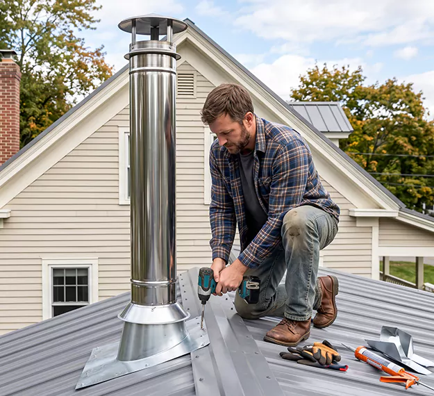 Certified Metal Chimney Installation Company: Your Local Stainless Steel Chimney Installers in Levittown, PA