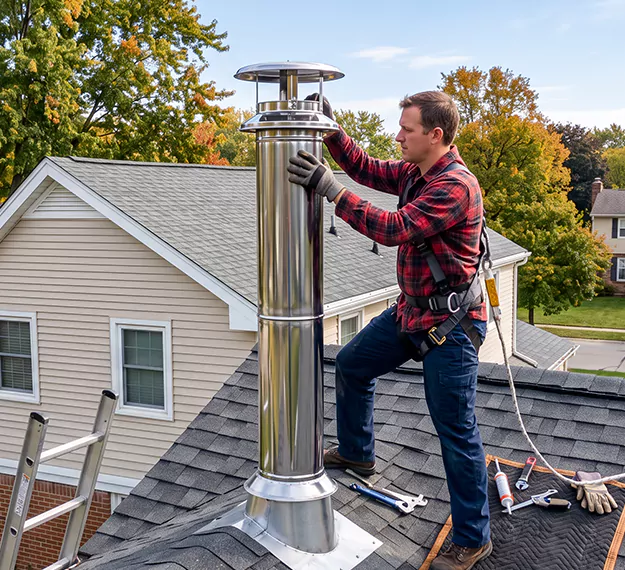 Certified Prefab Chimney Installer: Your Local Factory-Built Chimney Installation Team in Levittown, PA