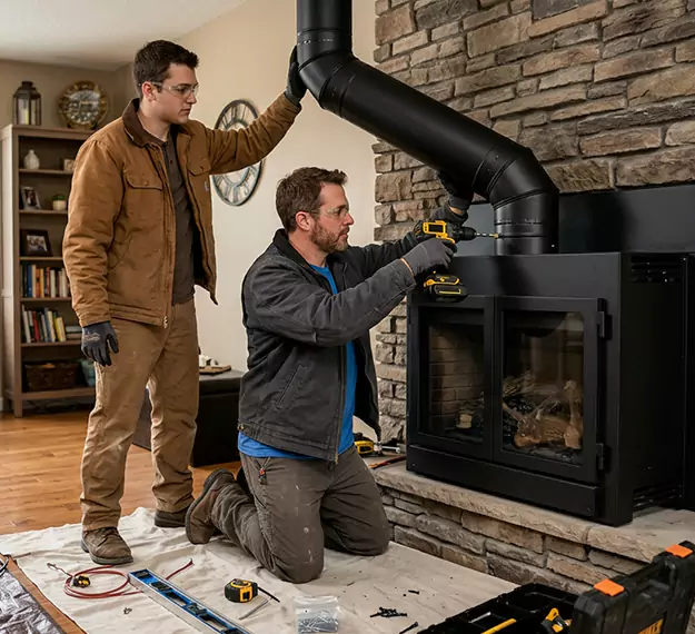 Certified Prefab Fireplace Installer: Your Local Factory-Built Fireplace Installer in Levittown, PA