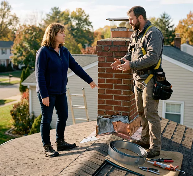 What Makes Our Chimney Flashing Services Different in Levittown, PA?