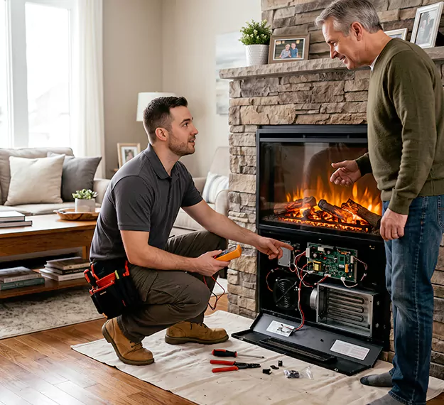 Why Levittown Homeowners Choose Our Electric Fireplace Repair Team?