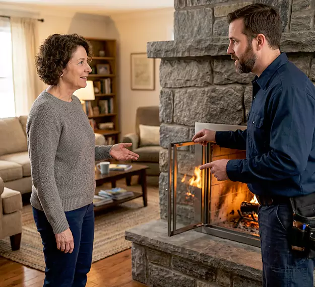 Why Homeowners Choose Our Fireplace Door Installation Team in Levittown, PA?