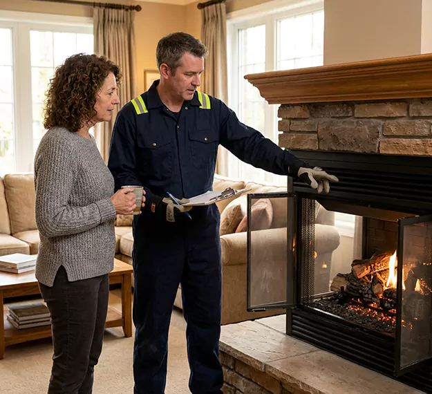 Why Levittown Homeowners Choose Our Gas Fireplace Embers Team?