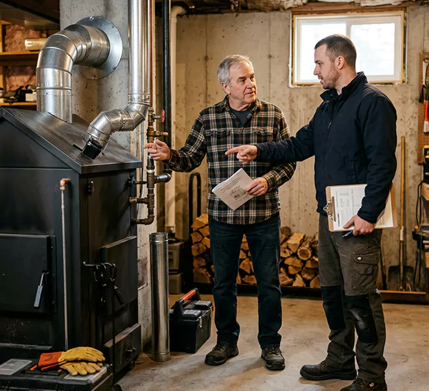 Why Levittown Homeowners Choose Our Wood Furnace Installation Team?