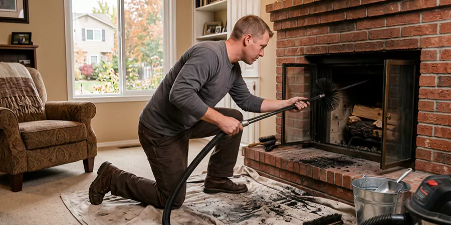 Fireplace Cleaning in Levittown
