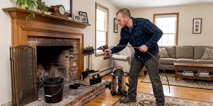 Flue Cleaning in Levittown