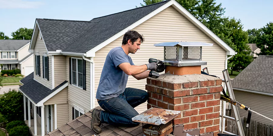 Metal Chimney Cover Replacement Levittown