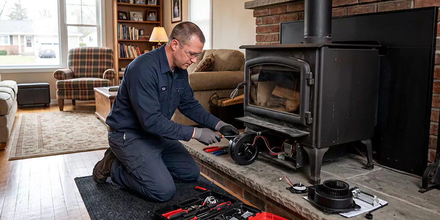 Wood Stove and Gas Fireplace Fan Repair Levittown