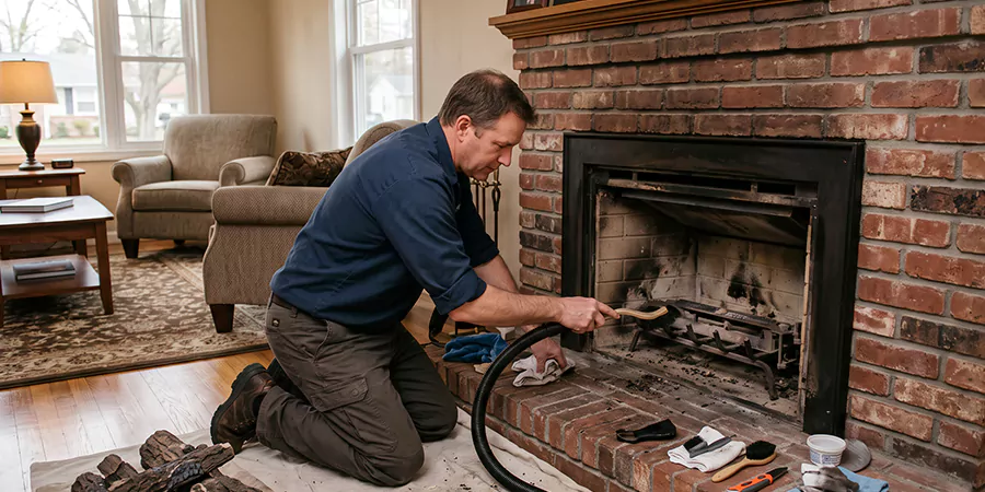 Gas Fireplace Restoration Levittown