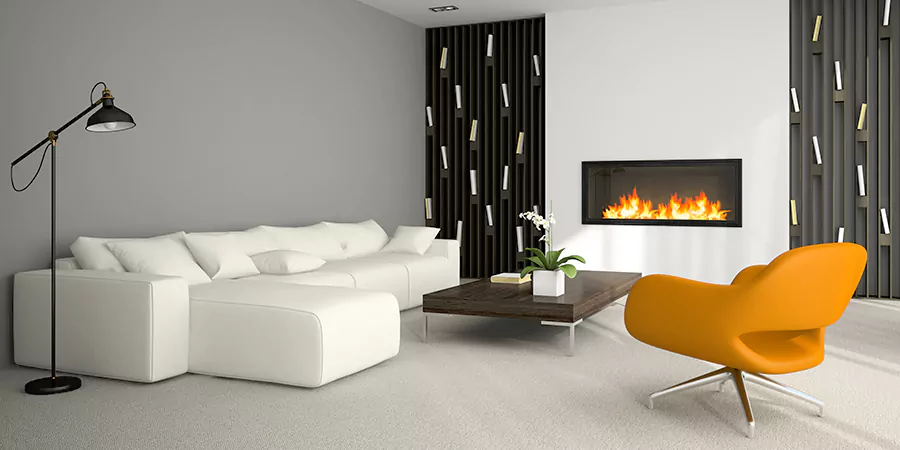 Custom Electric Fireplace Design Levittown