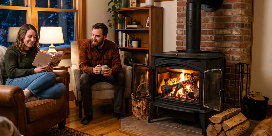 Faux and Fake Wood Burning Stove Logs Levittown