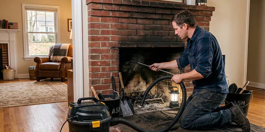 Professional Fireplace Cleaning Levittown