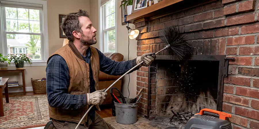 Fireplace Cleaning and Inspection Levittown
