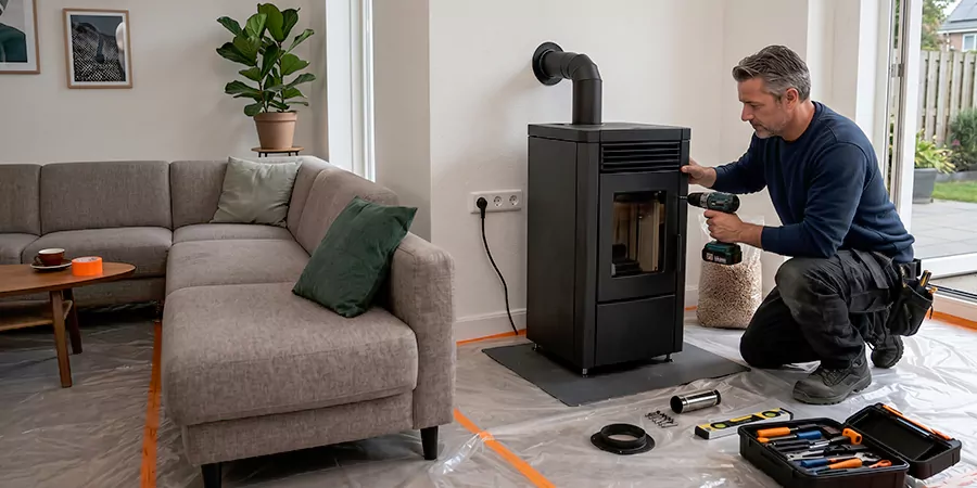 Fireplace Surround and Wall Installation Levittown