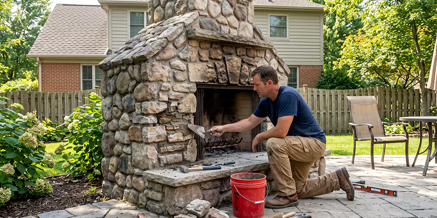 Outdoor Fireplace Repair Levittown