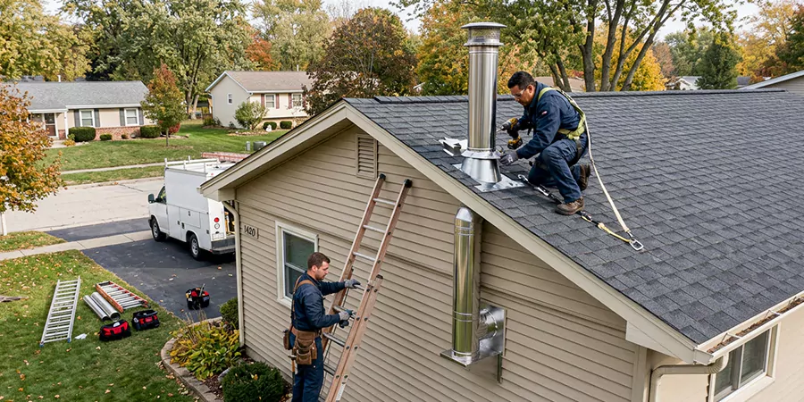 Installing a Pellet Stove in a Corner or Mobile Home Levittown