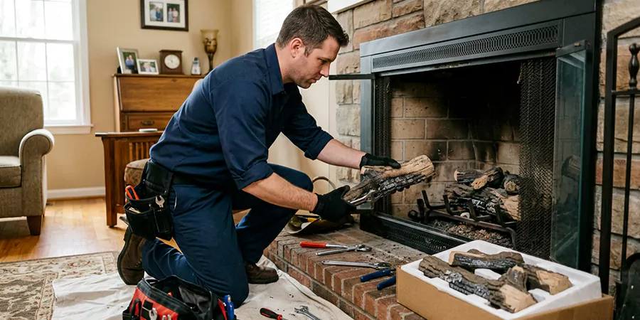 Ventless Gas Log Replacement Levittown