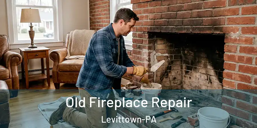 Old Fireplace Repair Levittown-PA